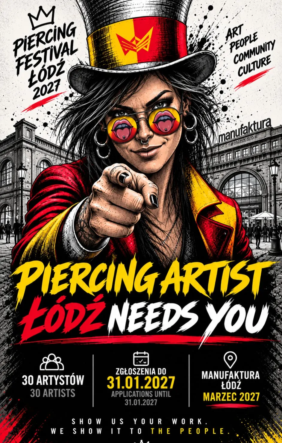 Piercing Artist Łódź Needs You